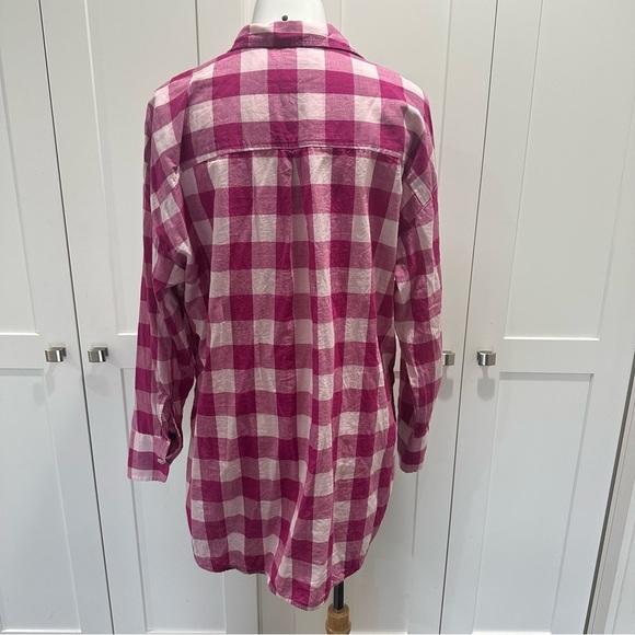 Anthropologie The Bennet Buttondown Shirt by Maeve: Buffalo Check Edition - Picture 8 of 8
